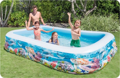 Basen dmuchany Rybki 305 x 183 x 56 cm INTEX 58485 INTEX Basen dmuchany Rybki 305 x 183 x 56 cm INTEX 58485 INTEX