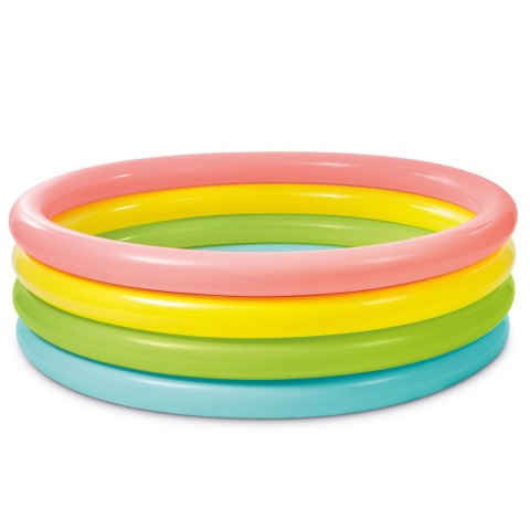 Basen dmuchany Tęcza 4 pierścienie 168 x 46 cm INTEX 56441 INTEX Basen dmuchany Tęcza 4 pierścienie 168 x 46 cm INTEX 56441 INTEX