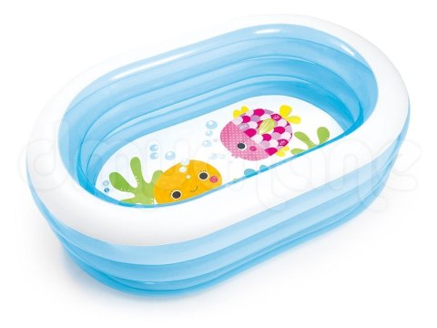 Basen dmuchany, owalny 163 x 107 x 46 cm INTEX 57482 INTEX Basen dmuchany, owalny 163 x 107 x 46 cm INTEX 57482 INTEX