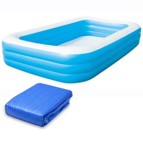 Basen dmuchany rodzinny 305 x 183 x 56 cm 2w1 Bestway 54009 Bestway Basen dmuchany rodzinny 305 x 183 x 56 cm 2w1 Bestway 54009 Bestway