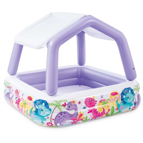 Basen dmuchany z daszkiem Akwarium 157 x 157 x 122 cm INTEX 57470 INTEX Basen dmuchany z daszkiem Akwarium 157 x 157 x 122 cm INTEX 57470 INTEX