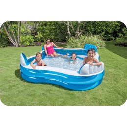 Basen dmuchany z siedzeniami 229 x 229 x 66 cm INTEX 56475 INTEX