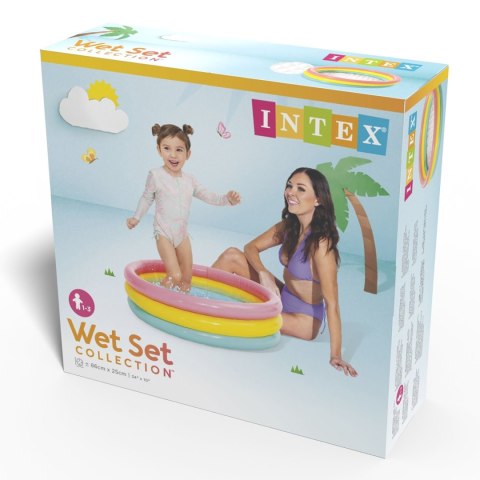 Brodzik dmuchany 3 kolory 86 x 25 cm INTEX 58924 INTEX Brodzik dmuchany 3 kolory 86 x 25 cm INTEX 58924 INTEX