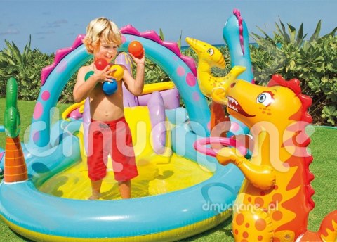 Dmuchany plac zabaw Dinozaury 302 x 229 x 112 cm INTEX 57135 INTEX Dmuchany plac zabaw Dinozaury 302 x 229 x 112 cm INTEX 57135 INTEX