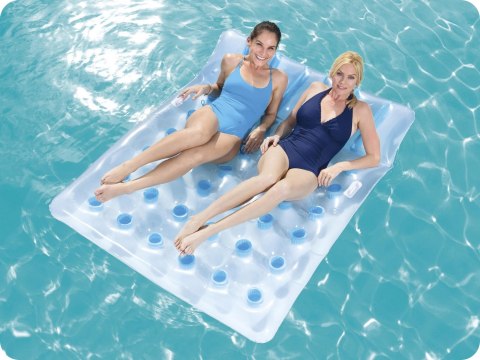 Duży materac plażowy dla 2 os. 193 x 142 cm Bestway 43055 Bestway Duży materac plażowy dla 2 os. 193 x 142 cm Bestway 43055 Bestway