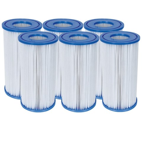 Filtr do pompy filtrującej Typ III - komplet 6 SZT. Bestway 58012 Bestway Filtr do pompy filtrującej Typ III - komplet 6 SZT. Bestway 58012 Bestway