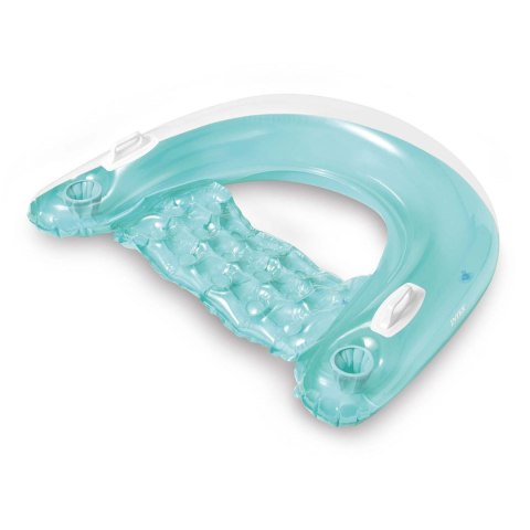 Fotel do pływania z uchwytami 147 x 99 cm INTEX 58859 niebieski INTEX Fotel do pływania z uchwytami 147 x 99 cm INTEX 58859 niebieski INTEX