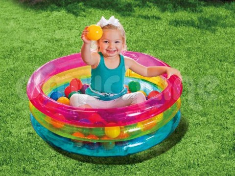 Kojec dmuchany z piłkami 86 x 25 cm INTEX 48674 INTEX Kojec dmuchany z piłkami 86 x 25 cm INTEX 48674 INTEX