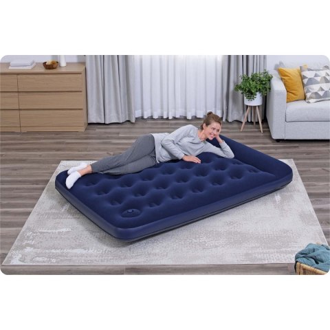 Materac dmuchany 191x137x28 cm z wbudowaną pompką nożną Bestway 67225 Bestway Materac dmuchany 191x137x28 cm z wbudowaną pompką nożną Bestway 67225 Bestway