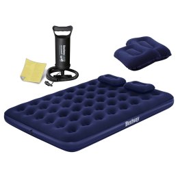 Materac dmuchany 203x152x22 cm z pompką tłokową Bestway 67374 Bestway