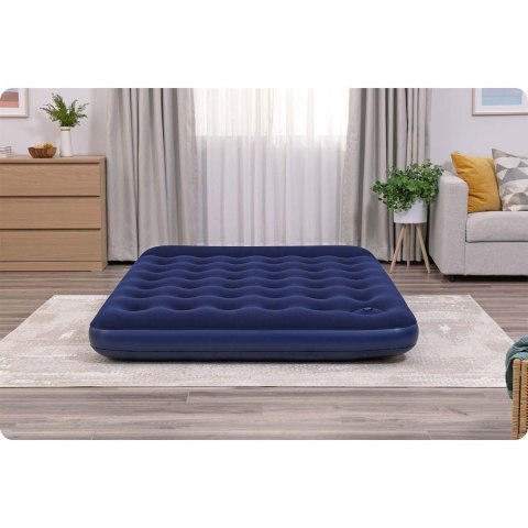 Materac dmuchany 203x152x28 cm z wbudowaną pompką nożną Bestway 67226 Bestway Materac dmuchany 203x152x28 cm z wbudowaną pompką nożną Bestway 67226 Bestway