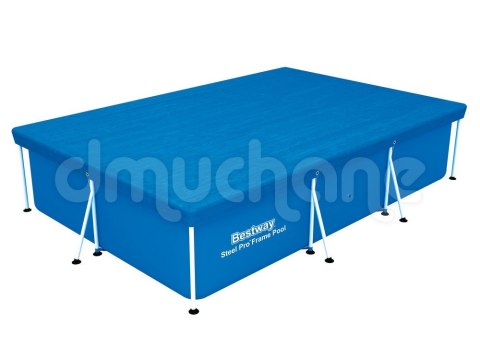 Pokrywa do basenu stelażowego 300 x 201 cm Bestway 58106 Bestway Pokrywa do basenu stelażowego 300 x 201 cm Bestway 58106 Bestway