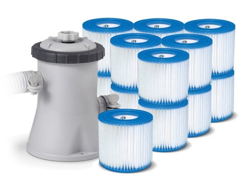 Pompa filtrująca do basenów 1250L/h INTEX 28602 / 29007 + 13 filtrów! INTEX Pompa filtrująca do basenów 1250L/h INTEX 28602 / 29007 + 13 filtrów! INTEX