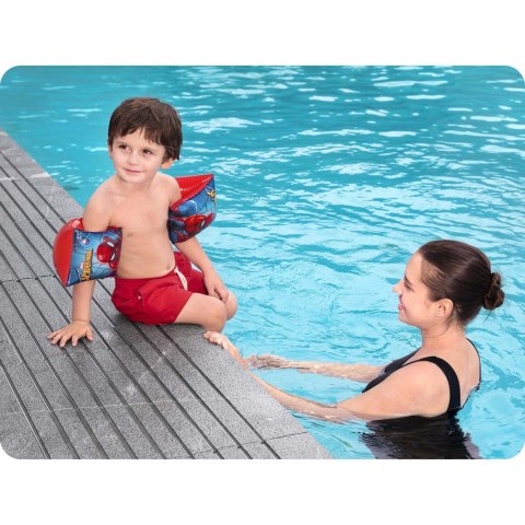 Rękawki do pływania Spiderman 23 x 15 cm Bestway 98001 Bestway Rękawki do pływania Spiderman 23 x 15 cm Bestway 98001 Bestway