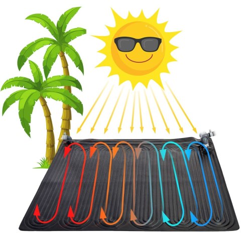 Solarny panel podgrzewający wodę 120 x 120 cm INTEX 28685 INTEX Solarny panel podgrzewający wodę 120 x 120 cm INTEX 28685 INTEX