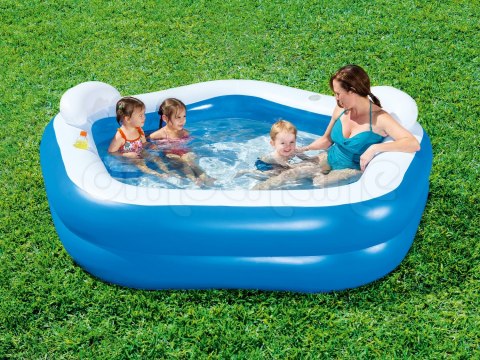 Basen dmuchany pięciokąt 213 x 207 x 69 cm Bestway 54153 Bestway Basen dmuchany pięciokąt 213 x 207 x 69 cm Bestway 54153 Bestway