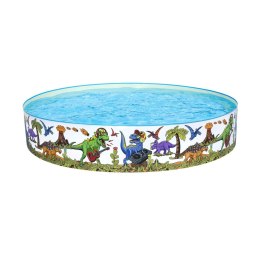 Basen ogrodowy Dinozaury 244x46cm Bestway 55001 Bestway