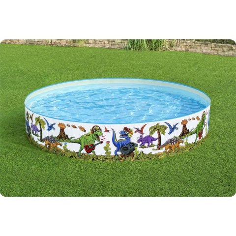 Basen ogrodowy Dinozaury 244x46cm Bestway 55001 Bestway Basen ogrodowy Dinozaury 244x46cm Bestway 55001 Bestway