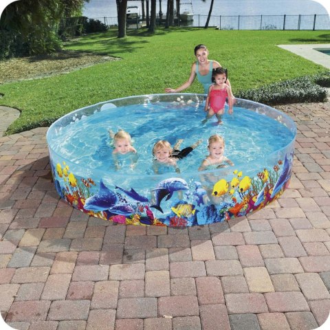 Basen ogrodowy rozporowy dla dzieci 244 x 46 cm Bestway 55031 Bestway Basen ogrodowy rozporowy dla dzieci 244 x 46 cm Bestway 55031 Bestway