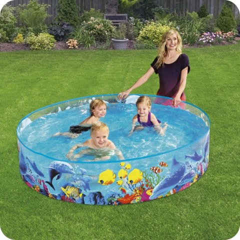 Basen ogrodowy rybki 183 x 38 cm Bestway 55030 Bestway Basen ogrodowy rybki 183 x 38 cm Bestway 55030 Bestway