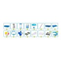 Basen ogrodowy stelażowy 300 x 200 x 75 cm zestaw 15w1 INTEX 28272 INTEX