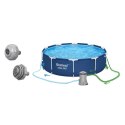 Basen ogrodowy stelażowy 305 x 76 cm 8w1 Bestway 56679 Bestway