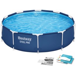 Basen ogrodowy stelażowy 305 x 76 cm Bestway 56677 Bestway