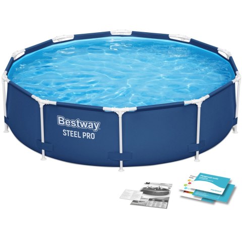 Basen ogrodowy stelażowy 305 x 76 cm Bestway 56677 Bestway Basen ogrodowy stelażowy 305 x 76 cm Bestway 56677 Bestway