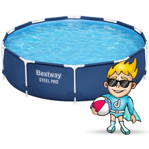 Basen ogrodowy stelażowy 305 x 76 cm Bestway 56677 Bestway Basen ogrodowy stelażowy 305 x 76 cm Bestway 56677 Bestway