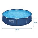 Basen ogrodowy stelażowy 305 x 76 cm Bestway 56677 Bestway