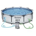 Basen ogrodowy stelażowy 305 x 76 cm zestaw 9w1 Bestway 56408 Bestway