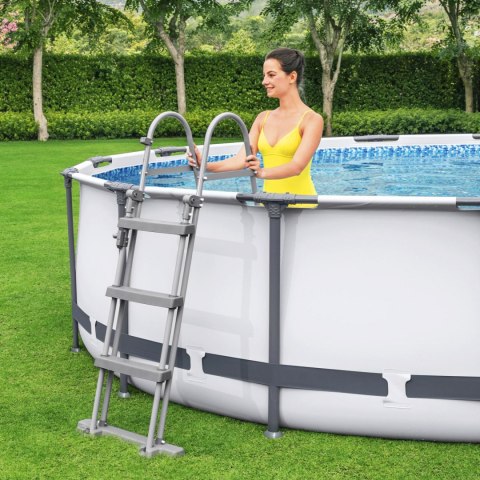 Basen ogrodowy stelażowy 366 x 100 cm zestaw 17w1 Bestway 56418 Bestway Basen ogrodowy stelażowy 366 x 100 cm zestaw 17w1 Bestway 56418 Bestway