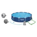 Basen ogrodowy stelażowy 366 x 76 cm zestaw 7w1 Bestway 56681 Bestway