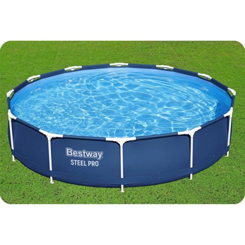 Basen ogrodowy stelażowy 366 x 76 cm zestaw 7w1 Bestway 56681 Bestway Basen ogrodowy stelażowy 366 x 76 cm zestaw 7w1 Bestway 56681 Bestway
