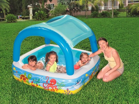 Basenik dla dzieci z daszkiem 140 x 140 x 114 cm Bestway 52192 Bestway Basenik dla dzieci z daszkiem 140 x 140 x 114 cm Bestway 52192 Bestway