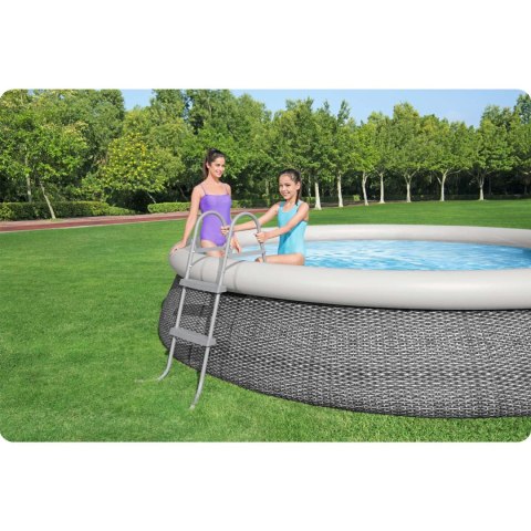 Drabinka metalowa do basenów 84 cm Bestway 58430 Bestway Drabinka metalowa do basenów 84 cm Bestway 58430 Bestway
