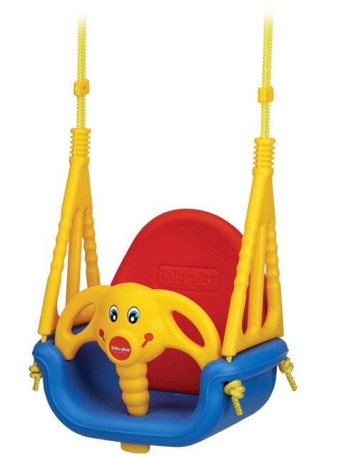 Huśtawka Kubełkowa Jumbo Słonik 3w1 - 101 Eduplay Huśtawka Kubełkowa Jumbo Słonik 3w1 - 101 Eduplay