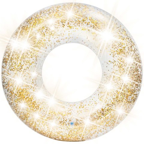 Koło do pływania brokatowe INTEX 56274 różowy INTEX Koło do pływania brokatowe INTEX 56274 różowy INTEX