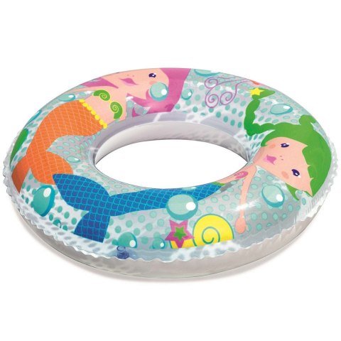 Koło plażowe do pływania Morskie Przygody dla dzieci Bestway 36113 syreny Bestway Koło plażowe do pływania Morskie Przygody dla dzieci Bestway 36113 syreny Bestway
