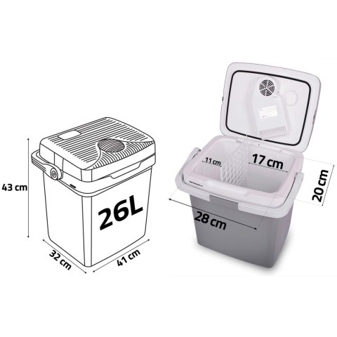 Lodówka turystyczna Berdsen Icemax 26 litrów tryb ECO Berdsen Lodówka turystyczna Berdsen Icemax 26 litrów tryb ECO Berdsen