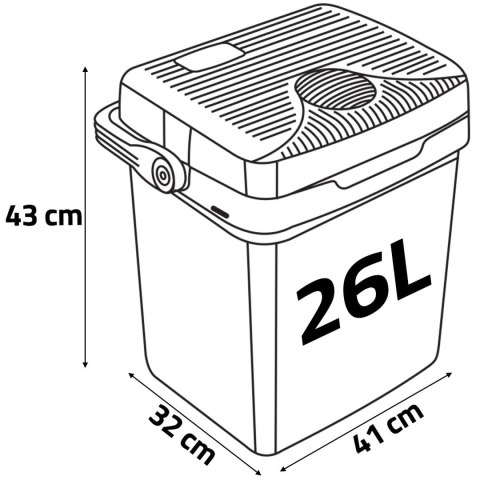 Lodówka turystyczna Berdsen Icemax 26 litrów tryb ECO Berdsen Lodówka turystyczna Berdsen Icemax 26 litrów tryb ECO Berdsen