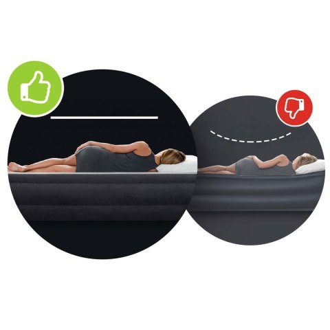 Materac dmuchany 189x72x20 cm jednoosobowy INTEX 67998 INTEX Materac dmuchany 189x72x20 cm jednoosobowy INTEX 67998 INTEX