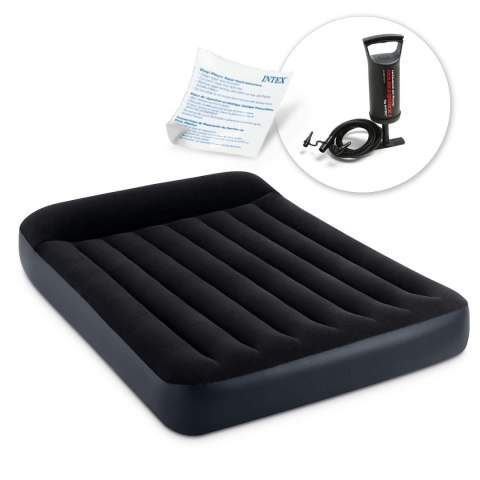 Materac dmuchany 191x137x25 cm z pompką tłokową INTEX 64142 INTEX Materac dmuchany 191x137x25 cm z pompką tłokową INTEX 64142 INTEX