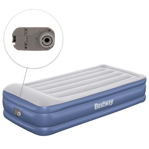 Materac dmuchany 191x97x46 cm z wbudowaną pompką elektryczną Bestway 67628 Bestway Materac dmuchany 191x97x46 cm z wbudowaną pompką elektryczną Bestway 67628 Bestway