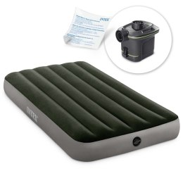 Materac dmuchany 191x99x25 cm z pompką elektryczną INTEX 64777 INTEX