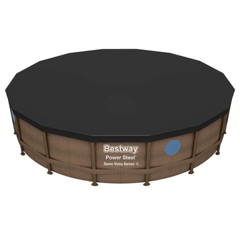 Pokrywa do basenu stelażowego 488 cm Bestway 58249 Bestway Pokrywa do basenu stelażowego 488 cm Bestway 58249 Bestway