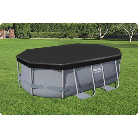 Pokrywa do basenu stelażowego owalnego 300 x 200 x 84 cm Bestway 58424 Bestway Pokrywa do basenu stelażowego owalnego 300 x 200 x 84 cm Bestway 58424 Bestway
