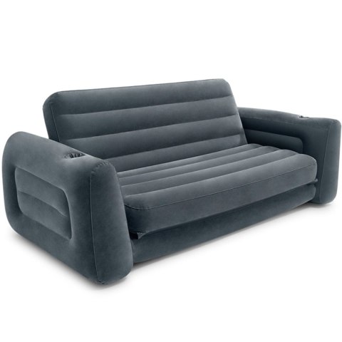 Sofa Materac welurowy 2 OS 2W1 + pompka 66552+66640 INTEX Sofa Materac welurowy 2 OS 2W1 + pompka 66552+66640 INTEX