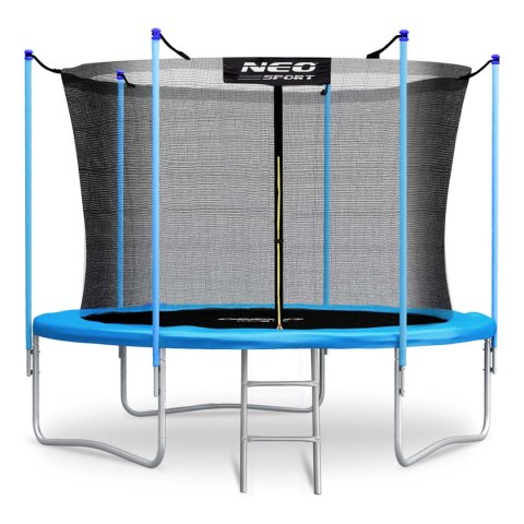 Trampolina ogrodowa 10ft/312cm z siatką wewnętrzną i drabinką Neo-Sport Trampolina ogrodowa 10ft/312cm z siatką wewnętrzną i drabinką Neo-Sport