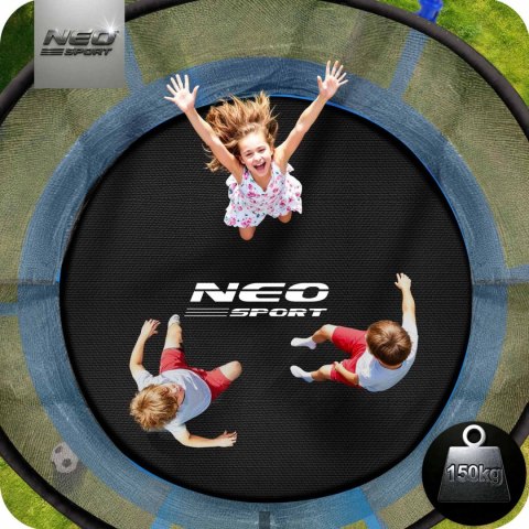 Trampolina ogrodowa 10ft/312cm z siatką wewnętrzną i drabinką Neo-Sport Trampolina ogrodowa 10ft/312cm z siatką wewnętrzną i drabinką Neo-Sport